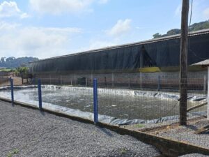 projeto de Lagoas e Reservatórios realizado pela Tecchio.