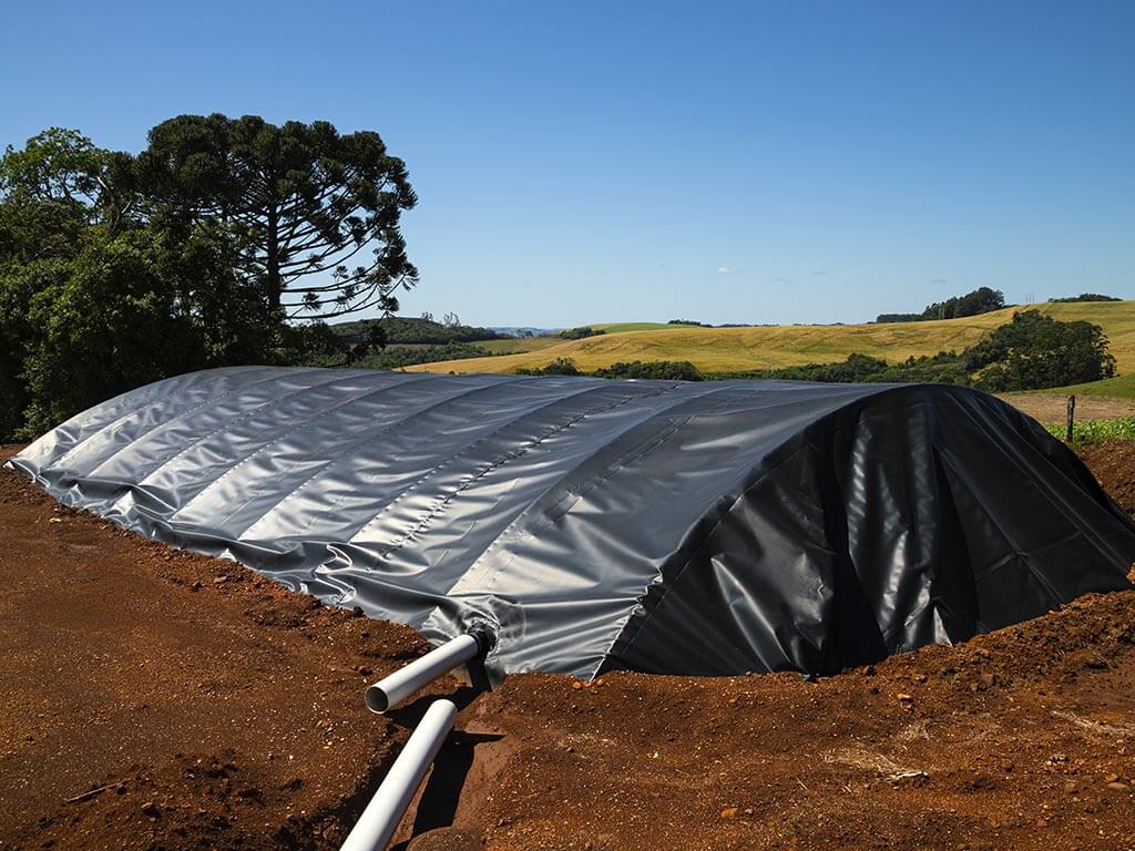 imagem de uma cisterna fechada fabricada pela tecchio ambiental